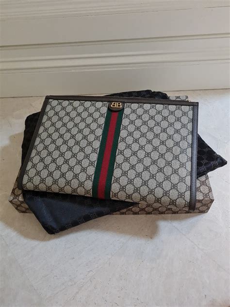 gucci balenciaga clutch